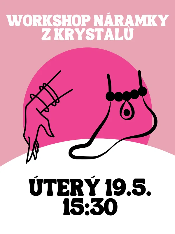 Workshop náramky z krystalů ÚT 19.5. 15:30