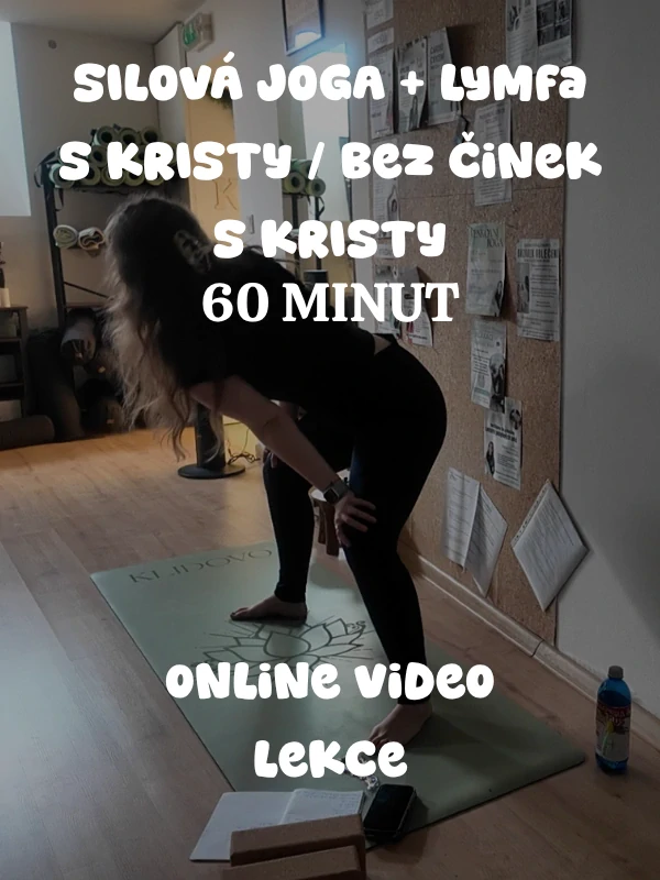 SILOVÁ JOGA + LYMFA S KRISTY 60 minut' VIDEO LEKCE