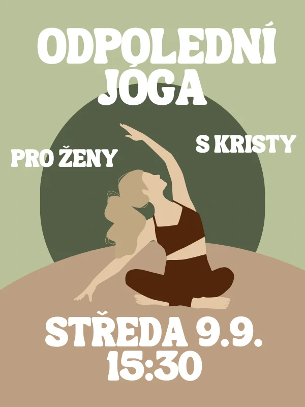 Odpolední jóga s Kristy ST 9.9. 15:30
