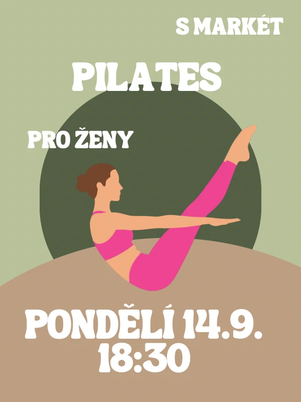 PILATES s Markét PO 14.9. 18:30