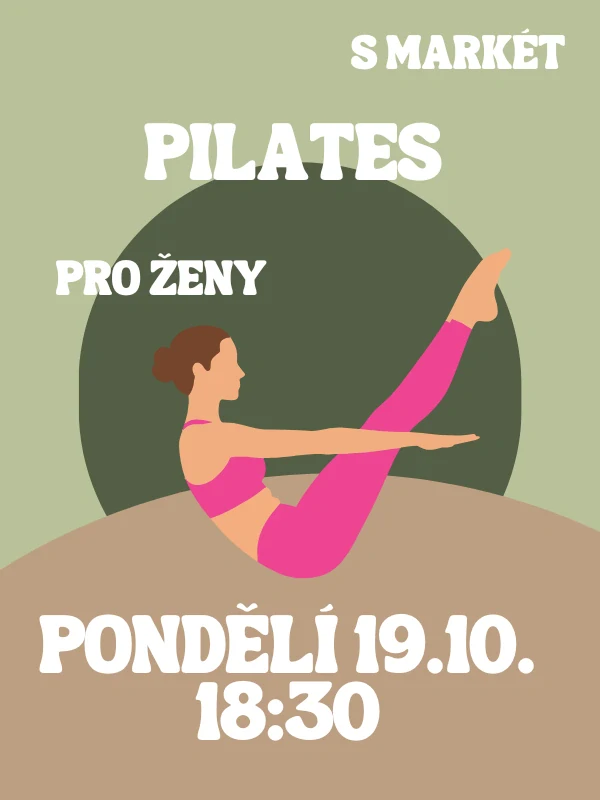 PILATES s Markét PO 19.10. 18:30
