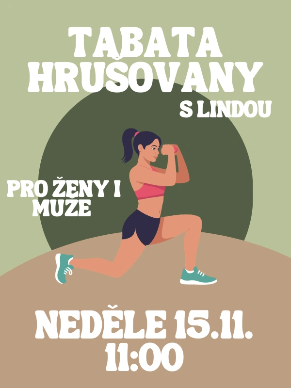 TABATA HRUŠOVANY s Lindou NE 15.11. 11:00