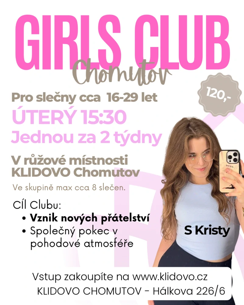 Girls Club ÚT 26.5. 15:30