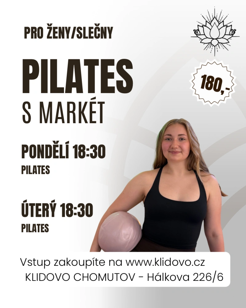 PILATES s Markét PO 5.10. 18:45