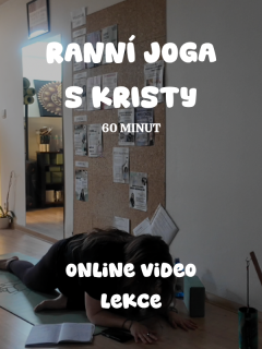 RANNÍ JOGA S KRISTY 60' VIDEO LEKCE