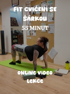 FIT CVIČENÍ SE ŠÁRKOU 60' VIDEO LEKCE