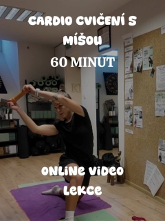 CARDIO cvičení S MÍŠOU 60' VIDEO LEKCE